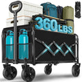 Collapsible Wagon Cart with Swivel Wheels B47568