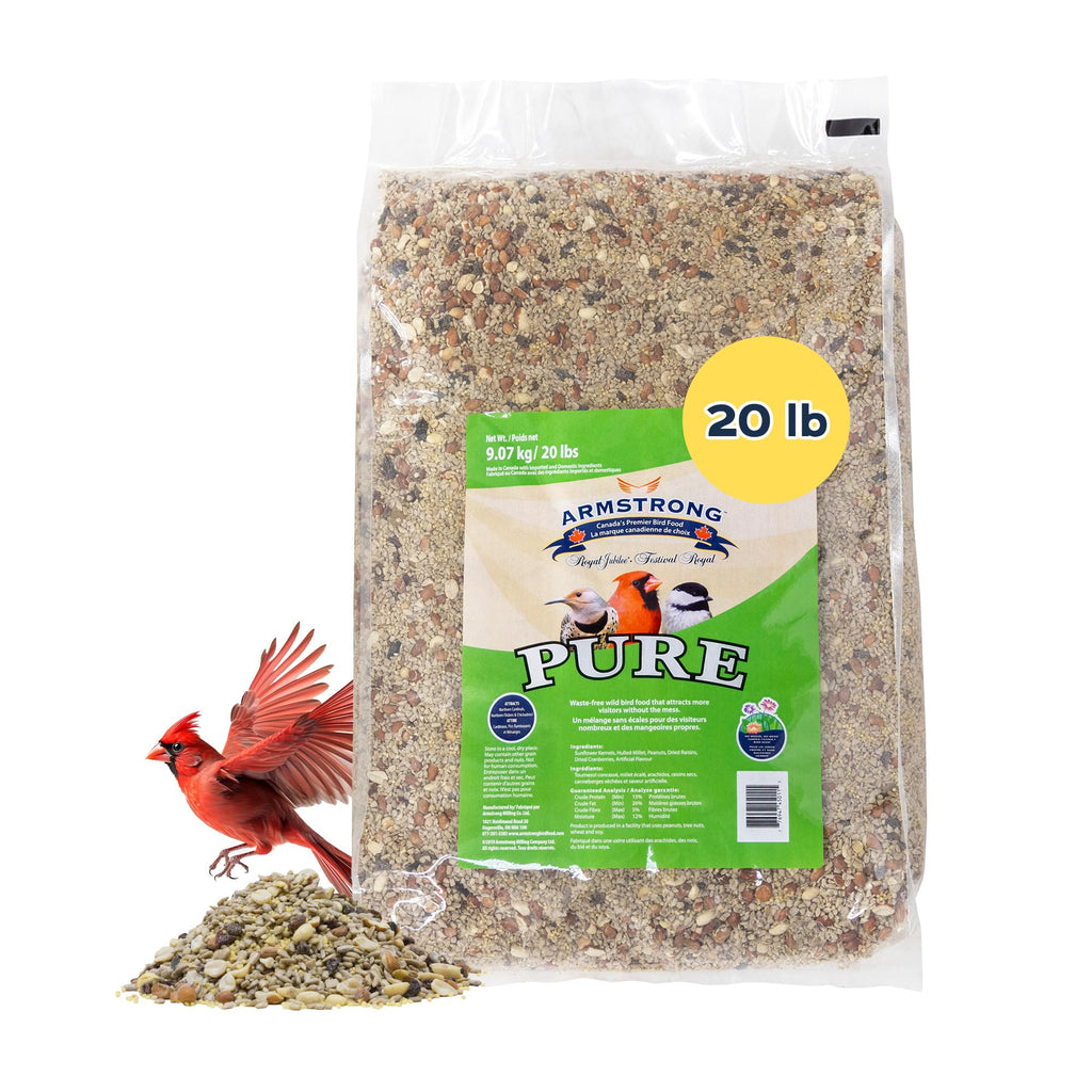 20 Pounds No-Mess Bird Seed Blend N499475