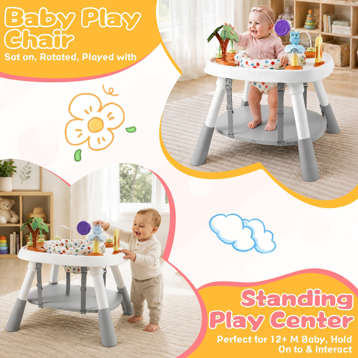 6-in-1 Baby Activity Center U699737
