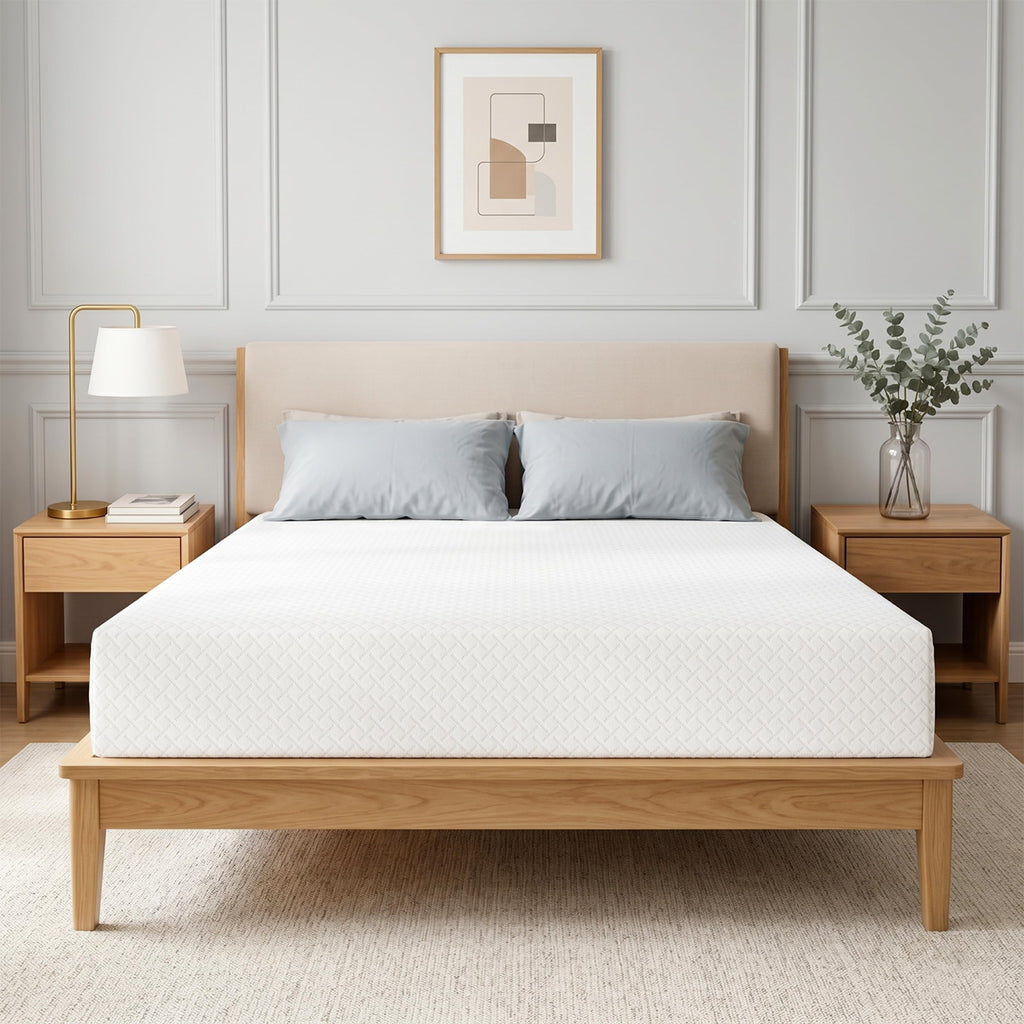 Twin Memory Foam Mattress 5 Inch Green Tea Infused O97556