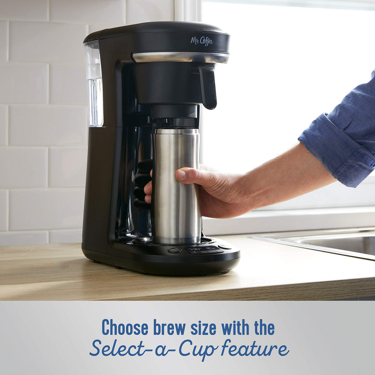 Programmable Coffee Maker, 10 Cups, Black C379414