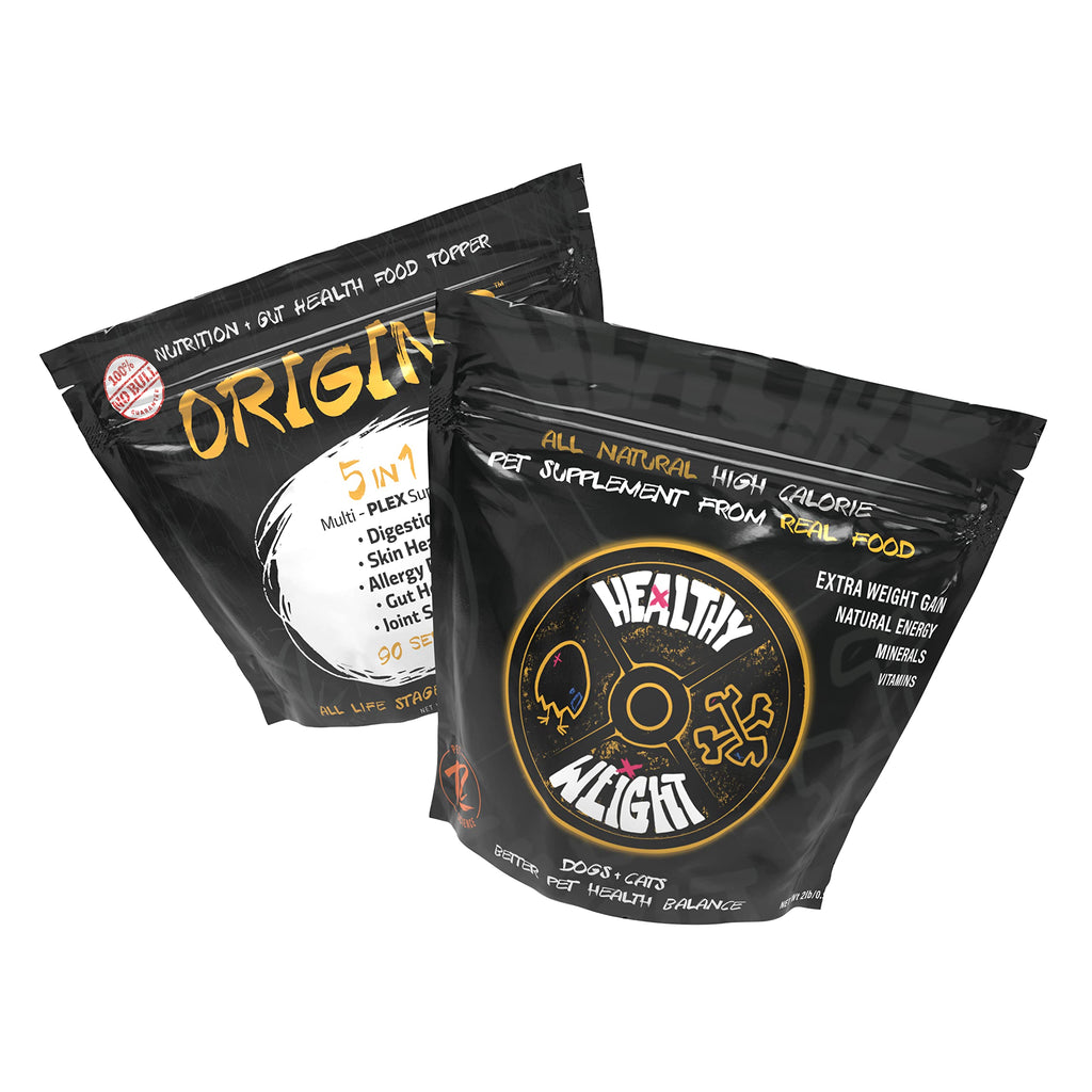 Large-Dog Bundle with 5-in-1 Dog-Food Topper and Weight Gainer A607679