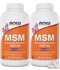 MSM 1000mg 400 Veg Capsules Pack of 2 G3277