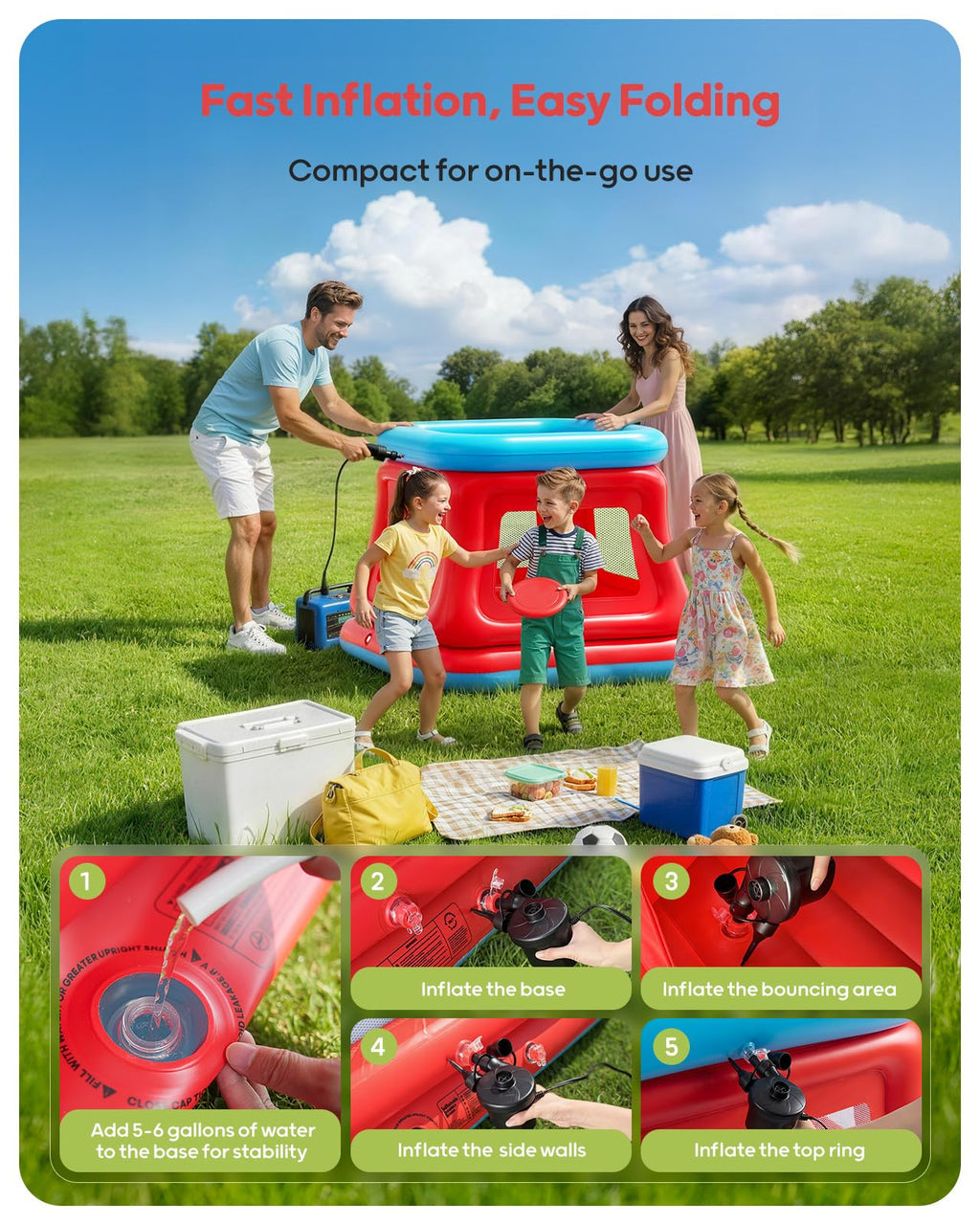 Inflatable Bounce House X3865