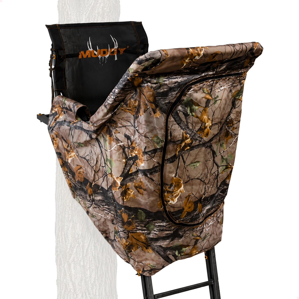 Hunting Deer Ladder Stand 20 ft with Blind Kit D4055