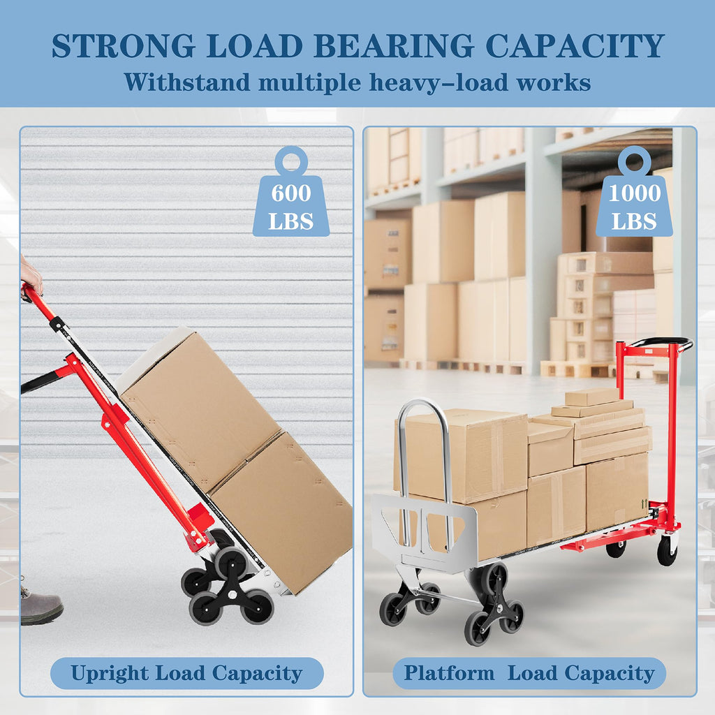 1000 lb Aluminum Steel Convertible Hand Truck G691