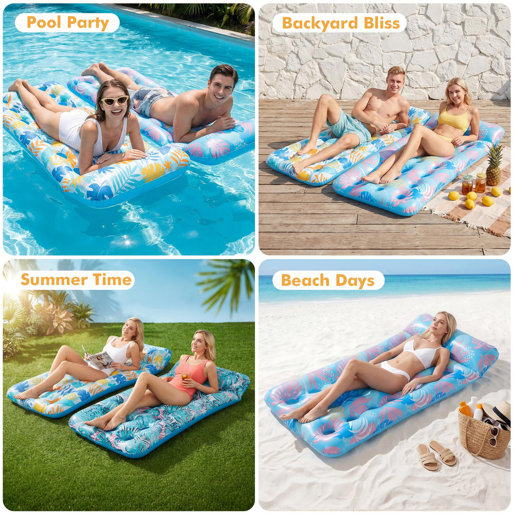 3 Pack Inflatable Pool Floats N7433