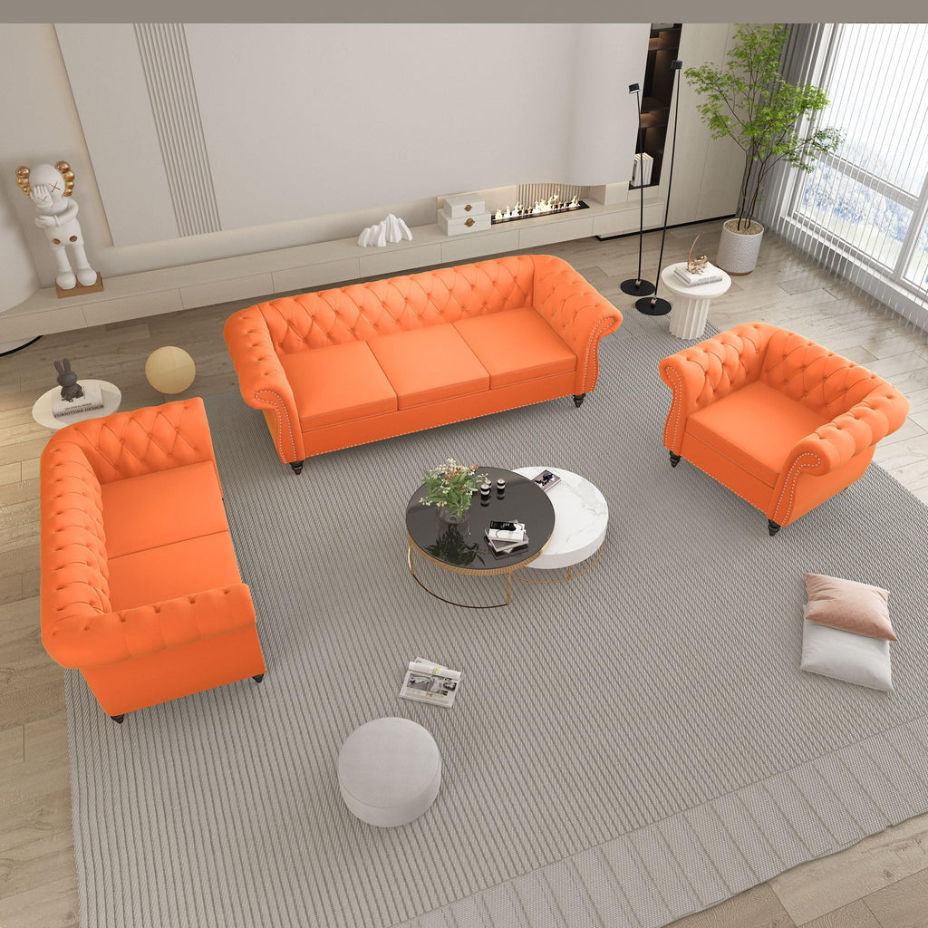 Tufted Velvet 2 Seater Sofa C584368