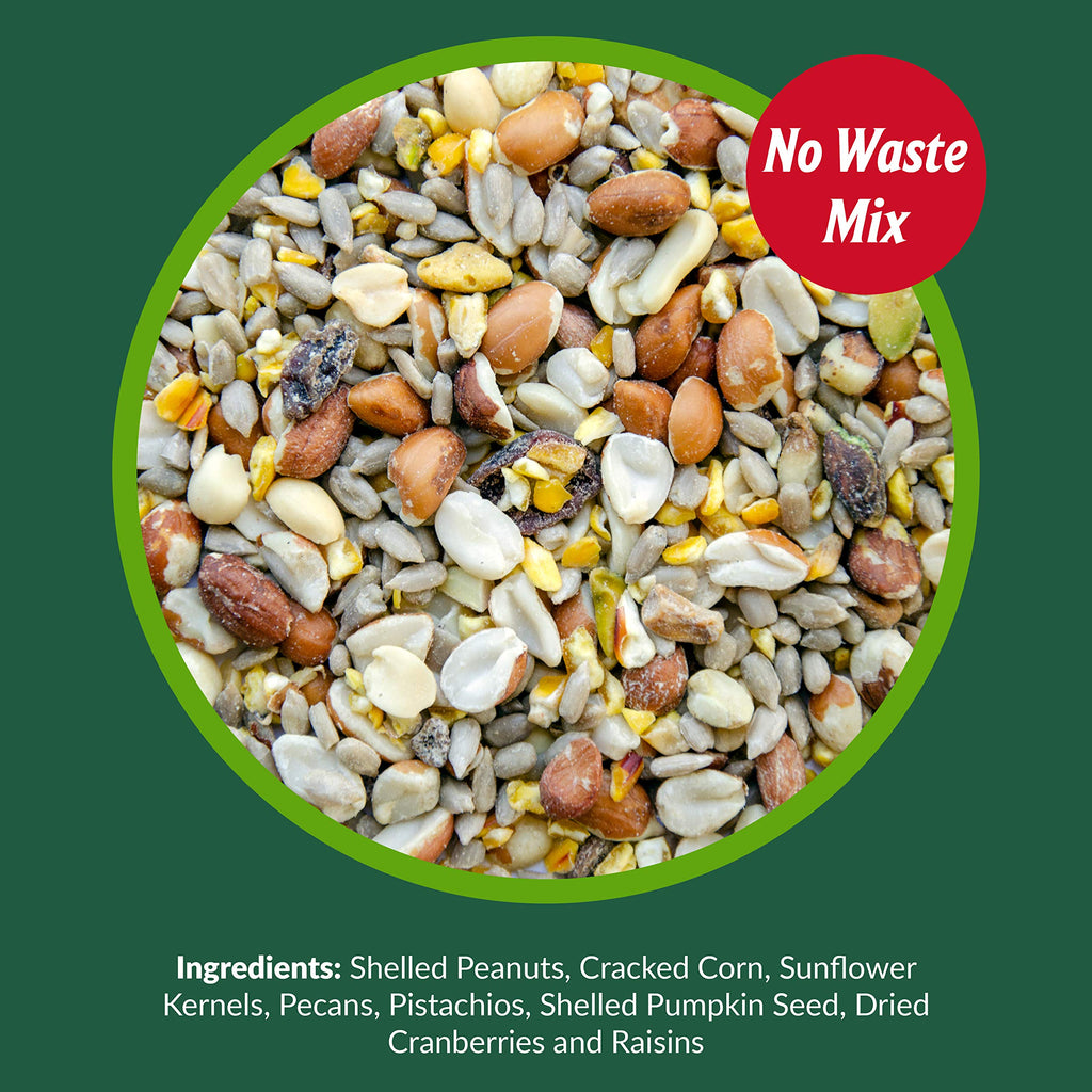 Woodpecker Wild Bird Seed 20 lb & Peanut Pieces 15 lb Nut & Fruit Mix W59647