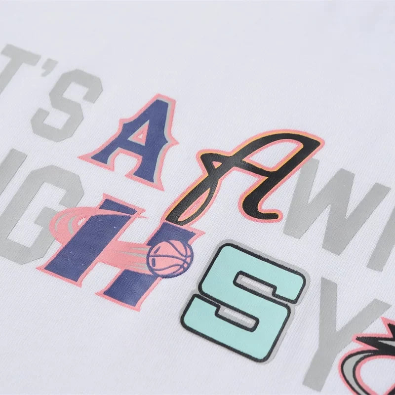 THAT'S A AWFUL LOT OF COUGH SYRUP Vintage Washed NBA Team Logo Mashup T-Shirt